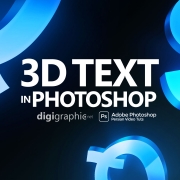 Create 3D Text in Photoshop Tutorial