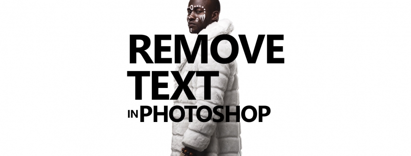 Remove Text in Photoshop Tutorial