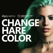 How To Change Hair Color in Photoshop Tutorial