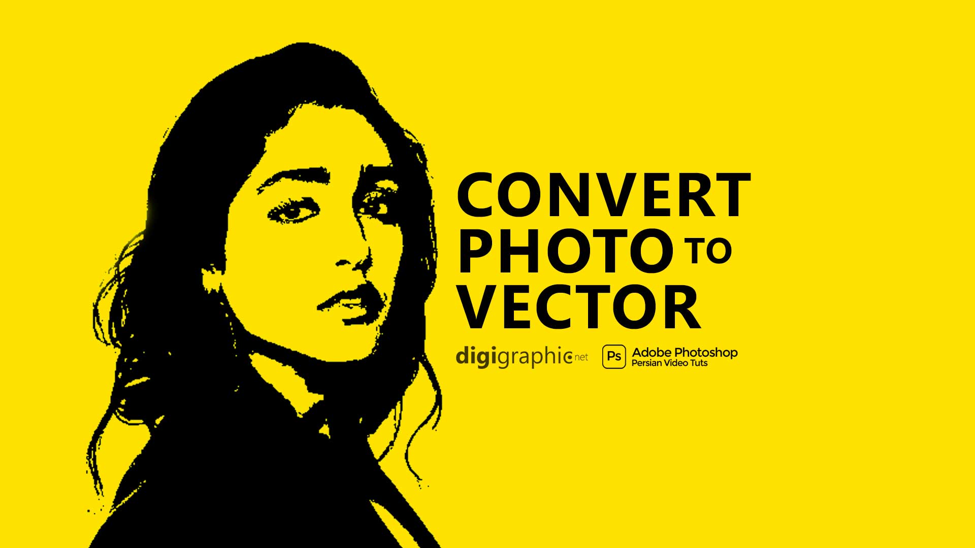 Convert Photo to Vector in Photoshop & Corel Draw
