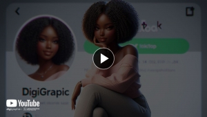 How to create 3D AI Social media Images Ai Portraits Trend Bing image creator FREE