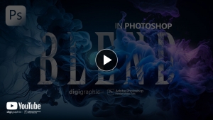 Blend Text in Photoshop | Photoshop Blending Options