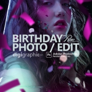 Birthday Photo Edit In Photoshop Tutorial
