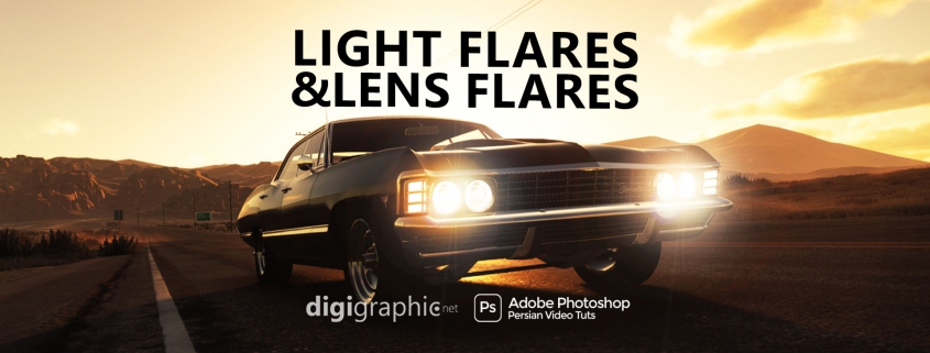 Light Flares & Lens Flares In Photoshop Tutorial